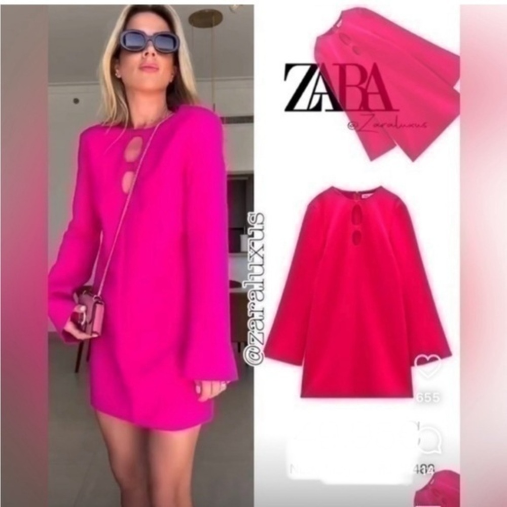 ZARA cut out dress 8675 483 - Picture 2 of 16